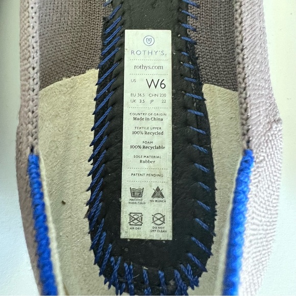 Rothy’s The Flat Women’s Round Toe Flats in Mink - Picture 8 of 8